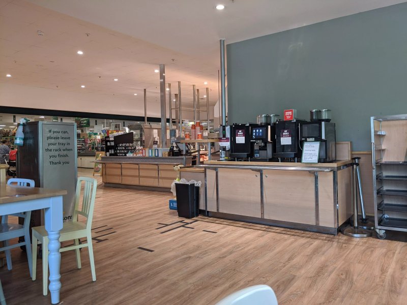 Morrisons Taunton Cafe