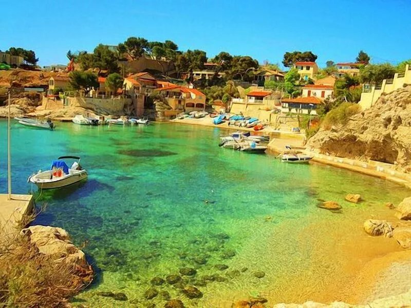 Calanque de Niolon: Loft with sea view