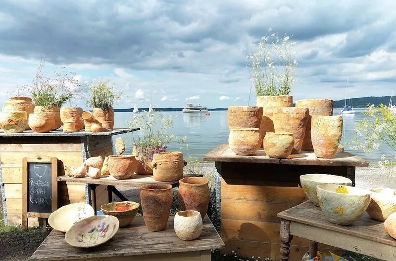 Spacious apartment - new - walk to the lake - sauna - Utting am Ammersee