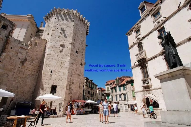 Luxury apartment with patio in the heart of Split