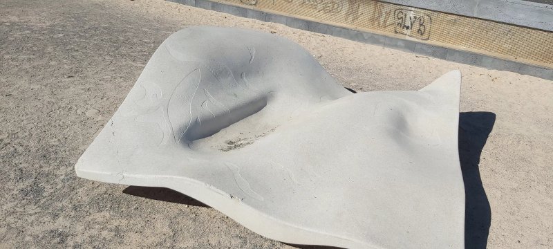 Wavy Sheet Sculpture