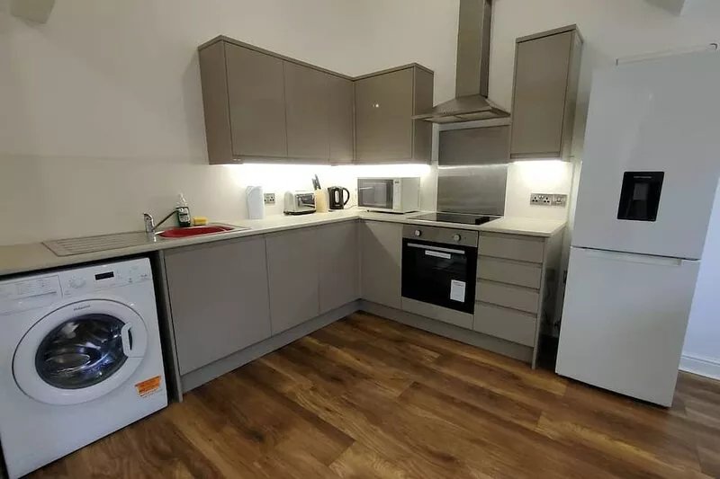 Entire One Bedroom Flat in Leicester City Centre, with a Fully Equipped Kitchen