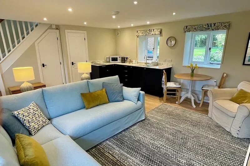 Newly built 1 bedroom apartment in rural village