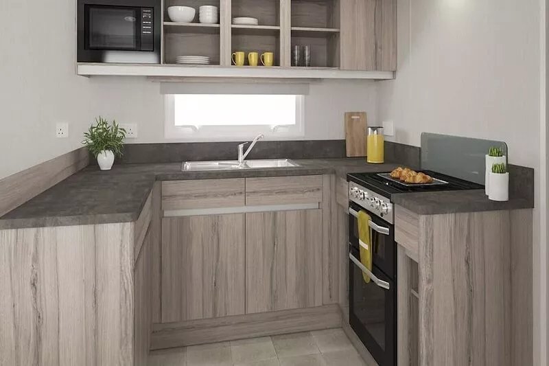 Superior Caravan situated on peaceful location with outside decking