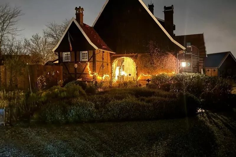 The Emtingshof is located in the middle of a dream garden.
