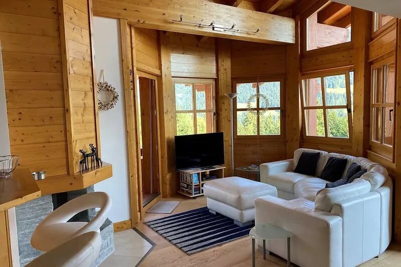 Apartment In La Barboleuse, Gryon, Switzerland 200m from ski lift