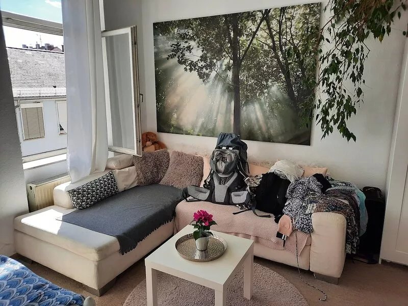 Bright and cozy room in a shared flat for 2 people. Close to the center.