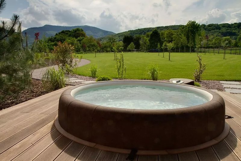 New upmarket boutique villa.