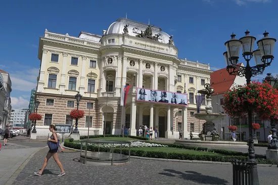 The old Slovak National Theater