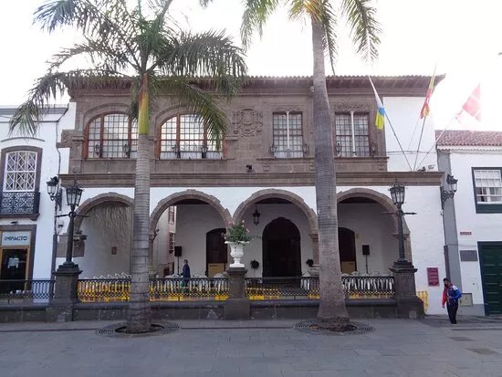 Historisches Rathaus von Santa Cruz, auf La Palma
