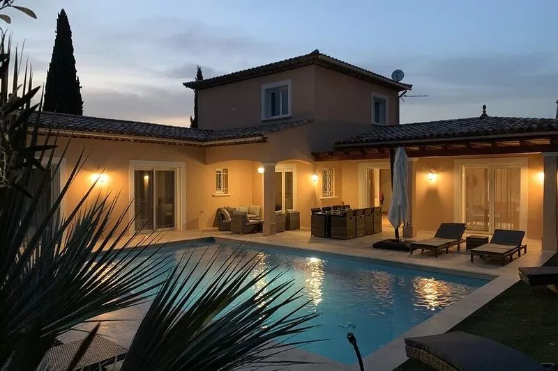 Giovanna, Villa with heated pool at Saint-Raphaël, Sea & Golf