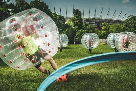 Bubble Football Krakow by Gmoods