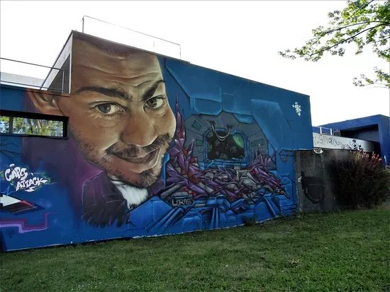 Fresque "La trouee"