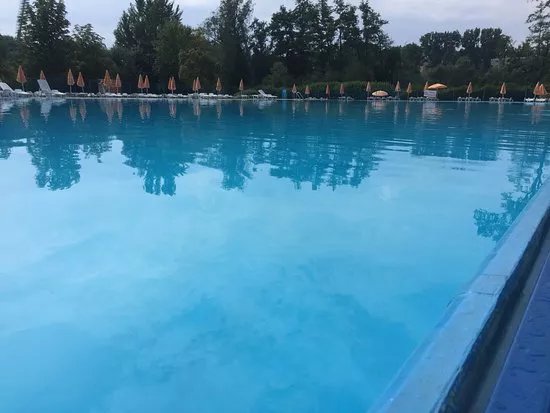 Aqualand thermal outdoors swimming pools and lake