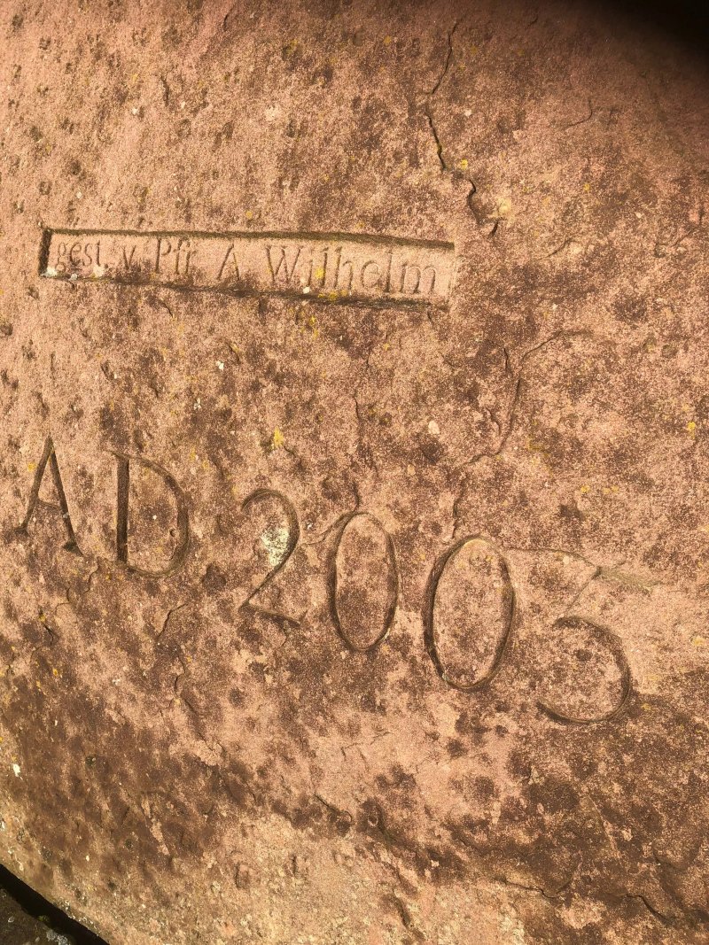 Sandstein-monolith Auf Dem Orleberg