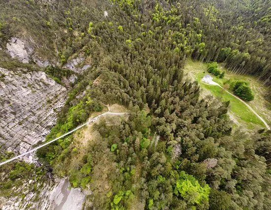 Ponte tibetano della Val Montina
