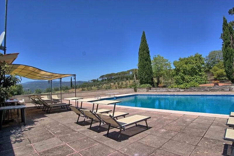 Private Villa with hot tub, private pool, WIFI, TV, panoramic view, parking