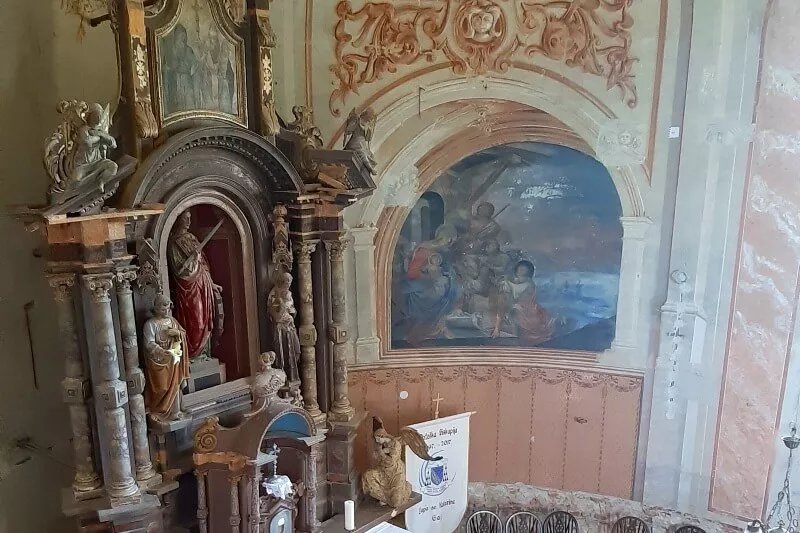 Church of St. Catherine the Martyr and the Virgin in Gaj