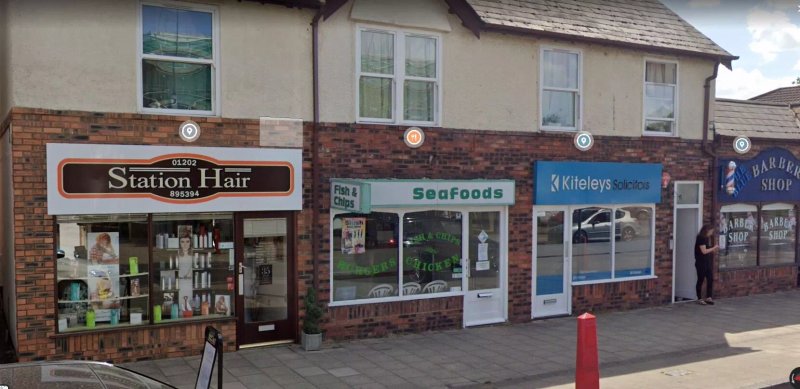 Seafoods fish and chip shop