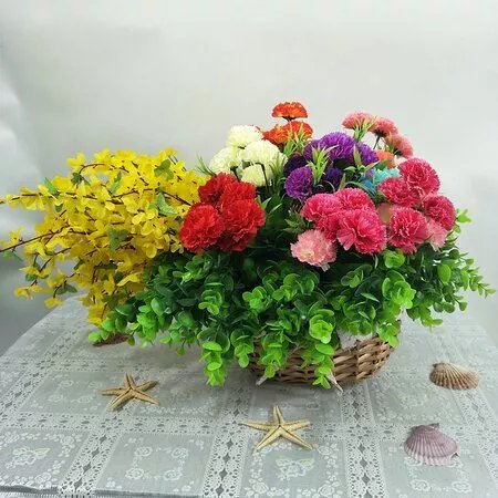 Artificial Flowers And Balloons