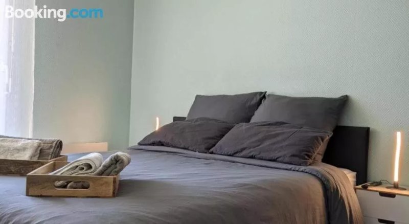 Cosy bedroom with terrace in Paris