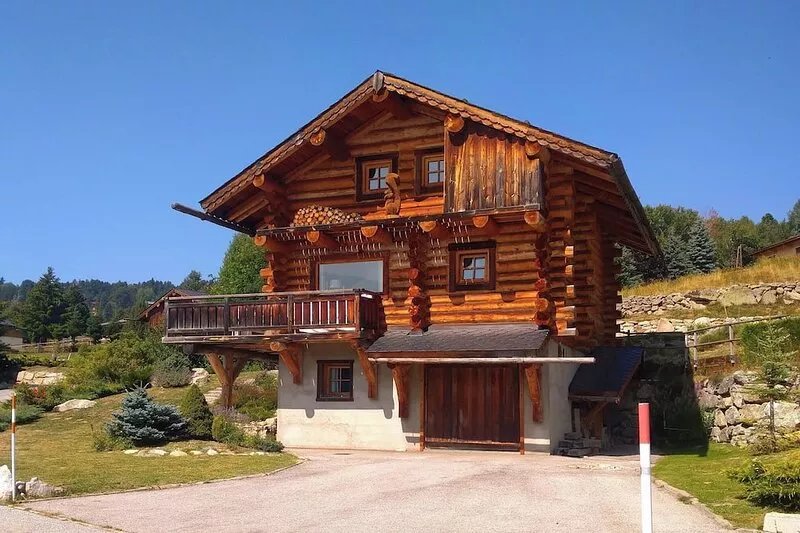 FONT ROMEU PYRENEES-2000 / BOLQUERE / CHALET AUTHENTIC LOG