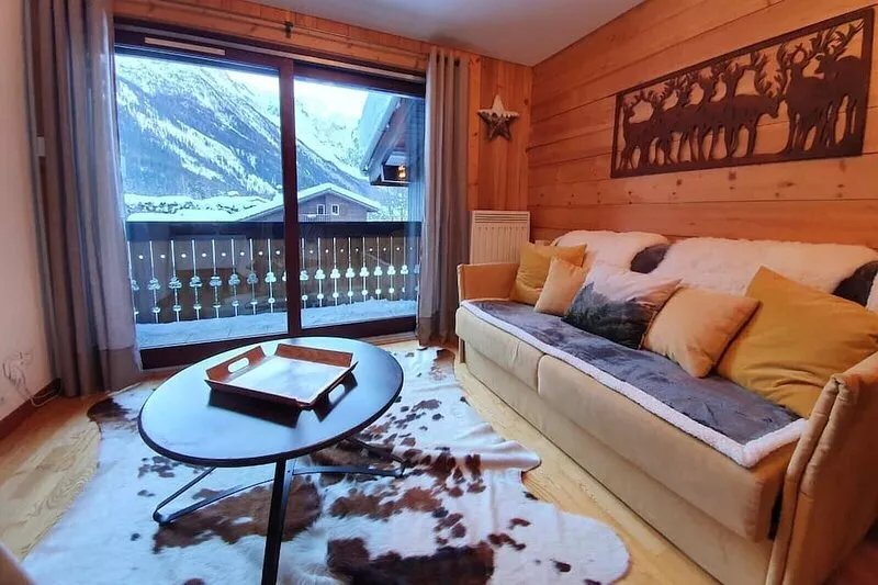 Apartment 4/6 people in Chamonix - Mont Blanc view
