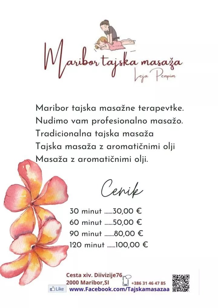 Maribor Tajska Masaza by Leja penpim