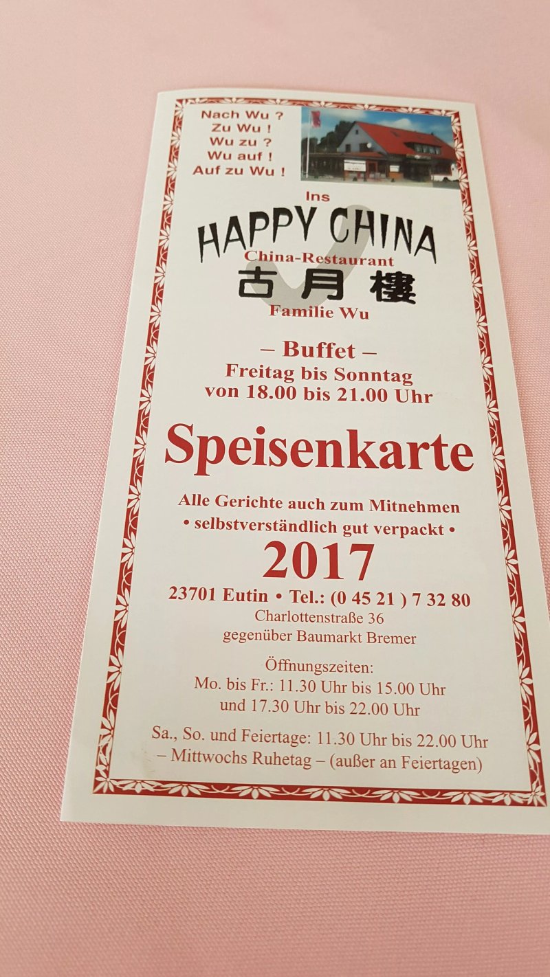 China-Restaurant Happy China