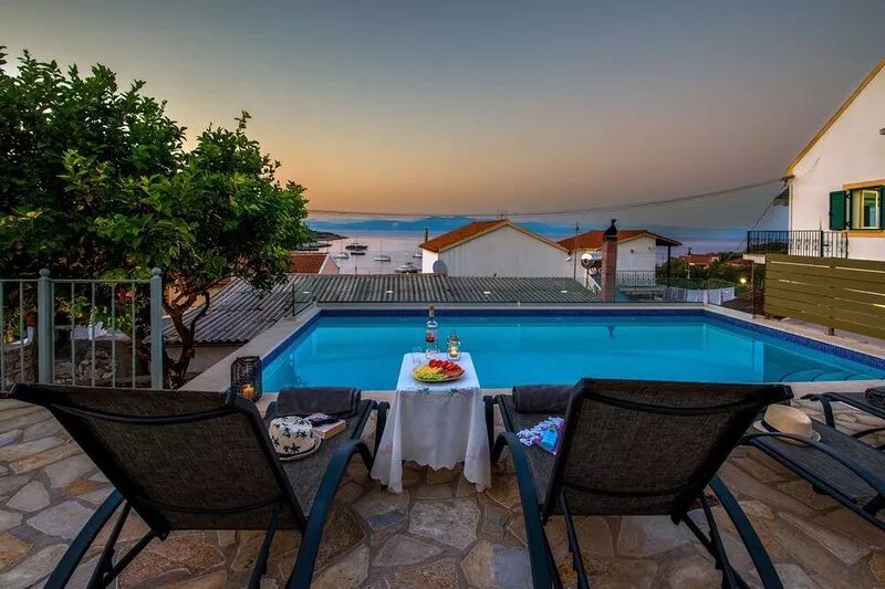 Villa The Antonis: Stunning sea views, A/C, in Gaios Paxos