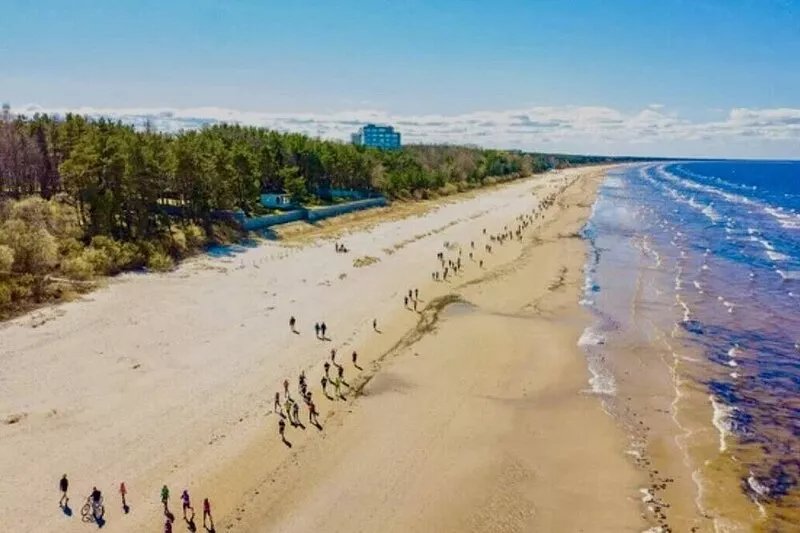 Tranquil apartment with WiFi in Narva-Jõesuu with a walking distance to a beach!