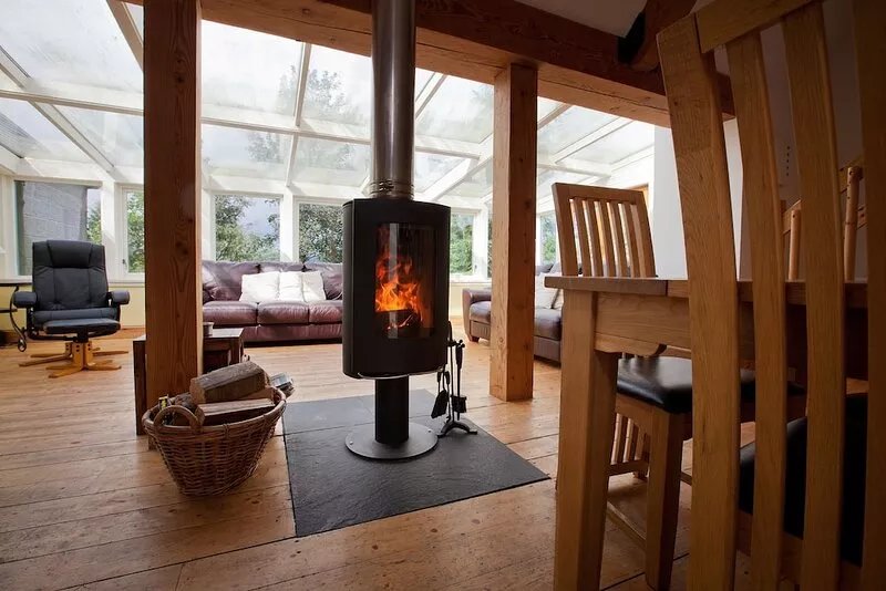 The Byre Farm Cottage In The Trossachs With Pool And Hot Tub