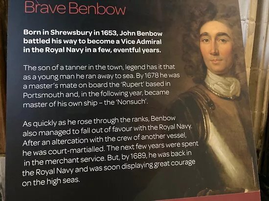 Memorial To Admiral John Benbow