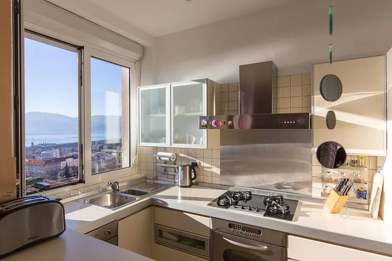 Artistically designed apartment with magnificent sea view