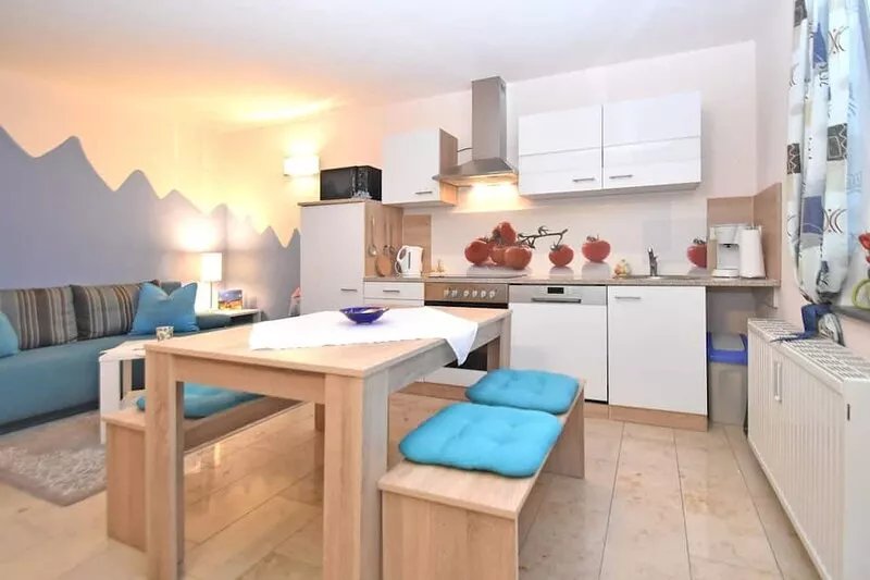 Roomy Apartment in Lichtenhain with Pond