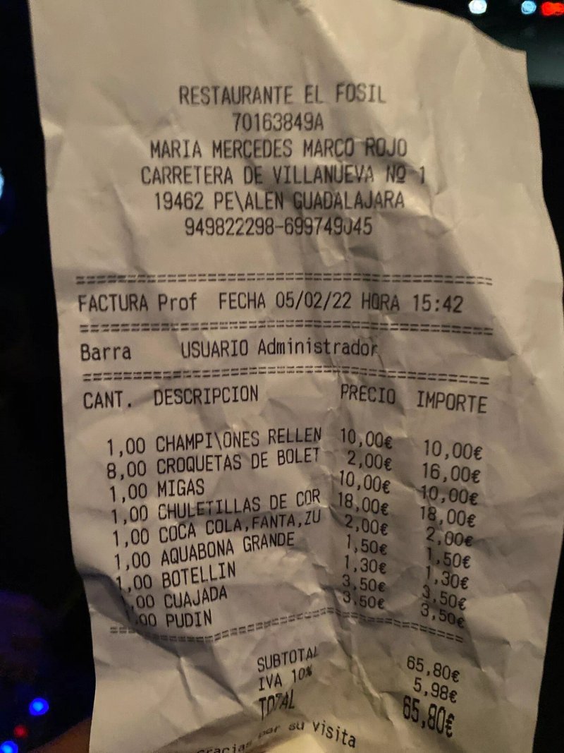 Restaurante El Fosil