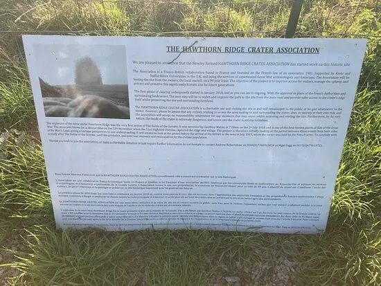 Hawthorn Ridge Crater