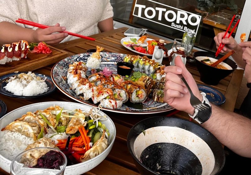 Totoro Sushi Bowl