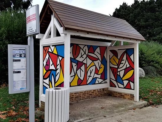 Fresque "Abri bus 1"