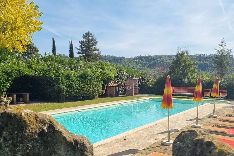 Tuscan Villa near Anghiari Pool,14 guests 7 bedrooms 7bath, AC