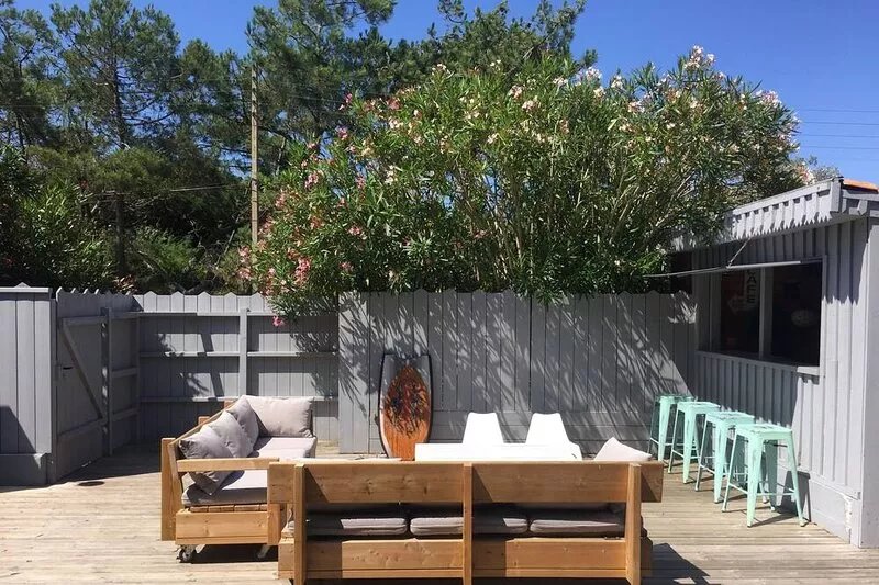 Magnificent and large bungalow 50m from the beach of the Horizon - Cap Ferret