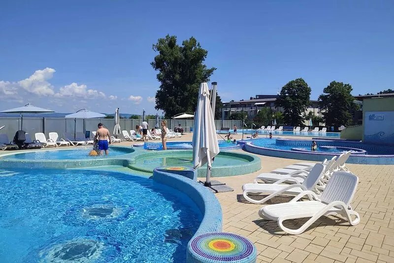 Holiday apartment near the beach in a quiet street