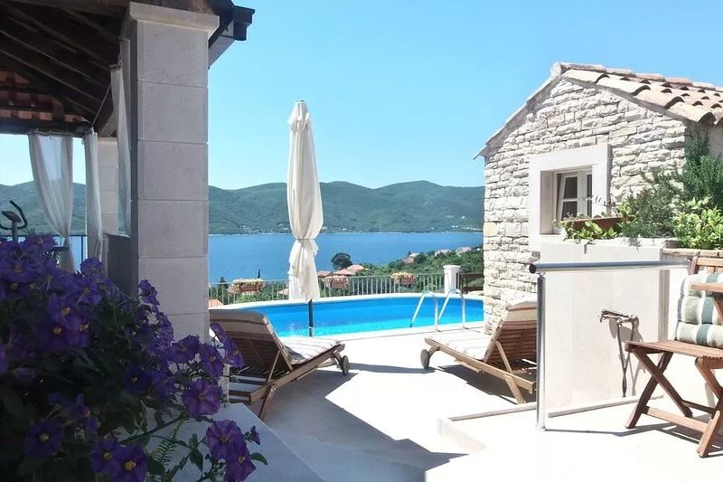 Stone Villa With Private Pool And Amazing Sea Views
