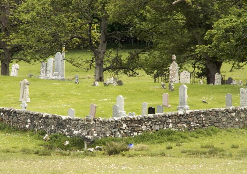 Cemetery near Calgary Beach