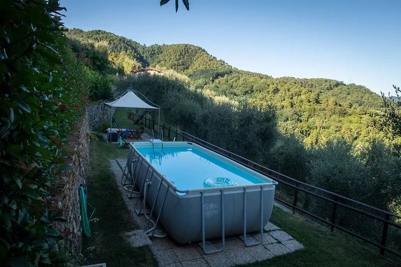 Idyllic little farm in the midst of olive and lemon trees