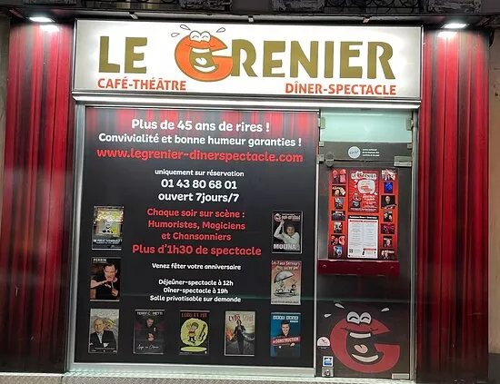 Le Grenier du Rire - Diner Spectacle