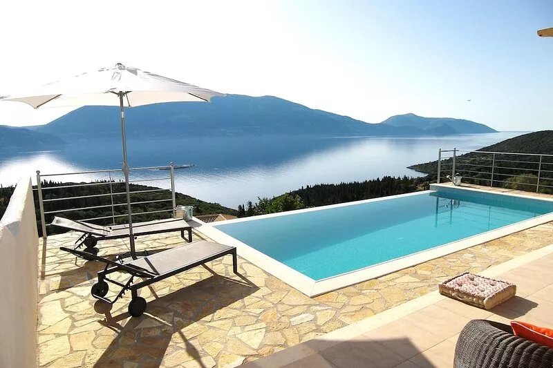 Luxury Villa in Evreti Fiskardo  with Private Pool and Stunning Sea Views
