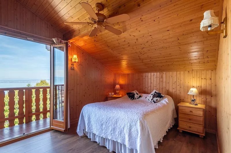 Chalet Panoramique Avec Sauna Avec vue sur le LAC Leman et Montagnes