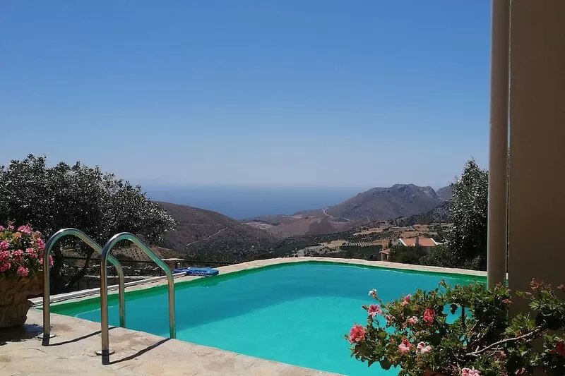 Villa Liberty with fantastic view,close to a farm in a traditional village.