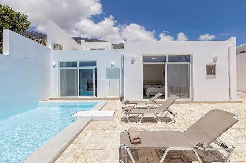 Petres villa 4,Private pool,Near tavern & Plakias